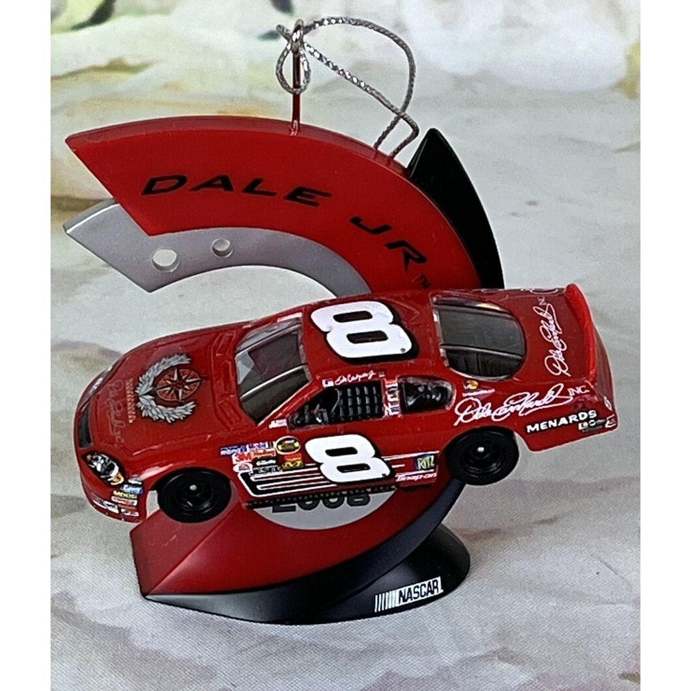 2006 Dale Earnhardt Jr. #8 Nascar Christmas Tree Ornament NASCAR Hangs or Stands
